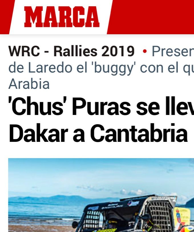 NOTICIA COMPLETA: https://www.marca.com/motor/rallies/2019/11/30/5de24794268e3e4f238b457e.html